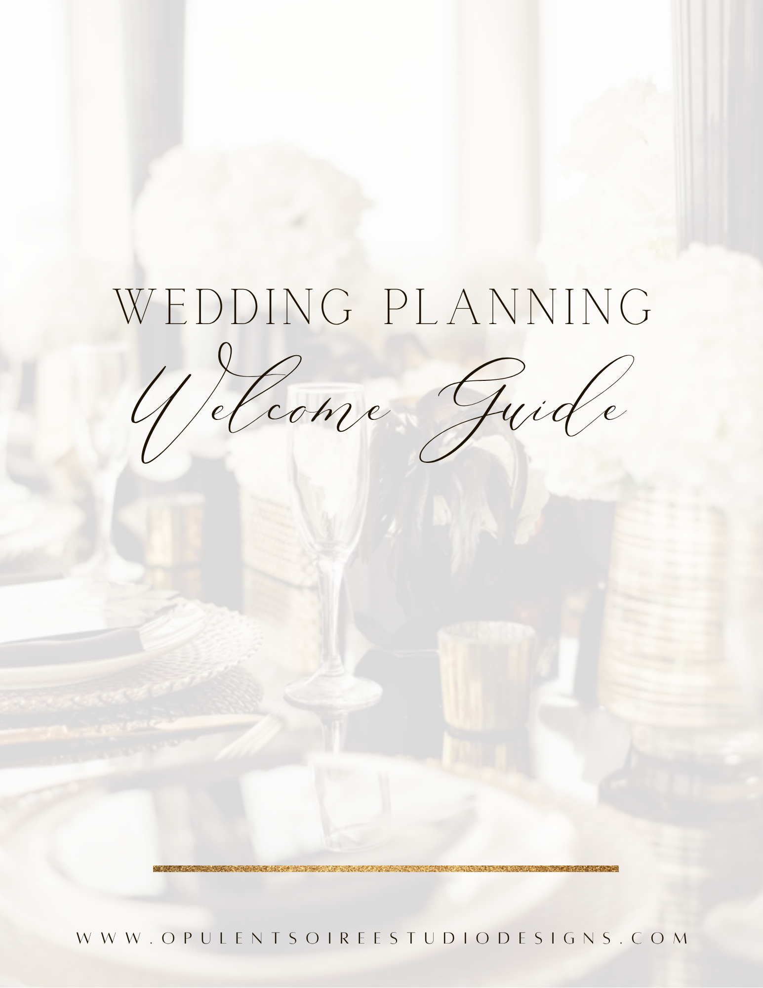 Wedding Planning Welcome Guide cover
